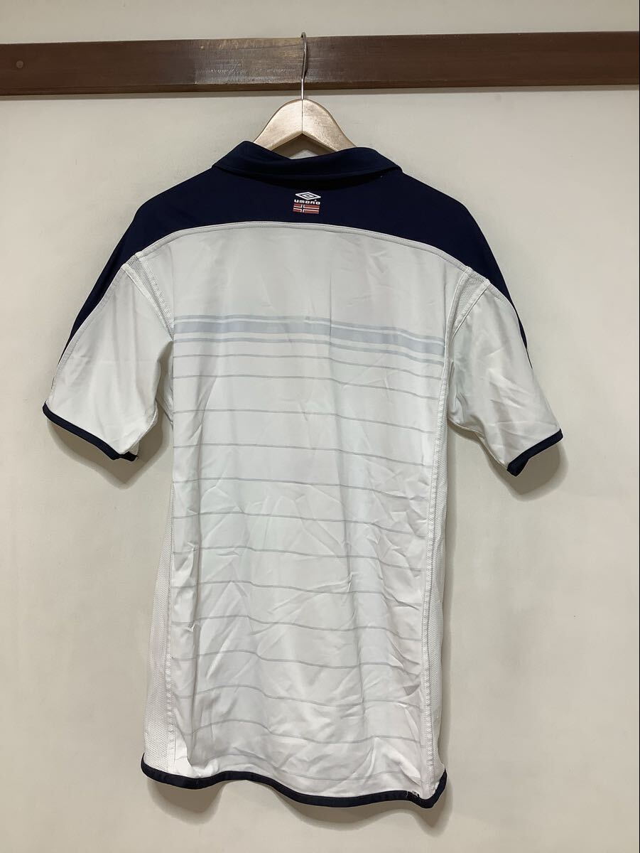 え1748 ノルウェー代表 2003-2005 リバーシブル ユニフォーム UMBRO ホワイト XL 応援ユニフォーム ロゴ刺繍 オールド