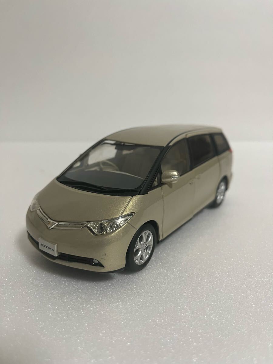 1/30 トヨタ エスティマ ESTIMA 3代目 非売品 カラーサンプル ミニカー シルキーゴールドマイカメタリック_画像1
