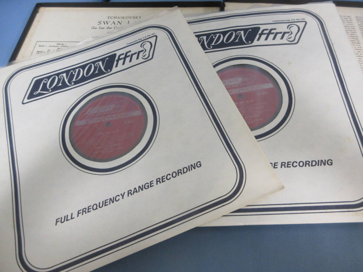  【UK LONDON ffrr STEREOPHONIC直輸入盤SMALL2LP BOX】 チャイコフスキー/白鳥の湖 アンセルメ指揮スイス・ロマンド管 [1959年] 【10】_画像4