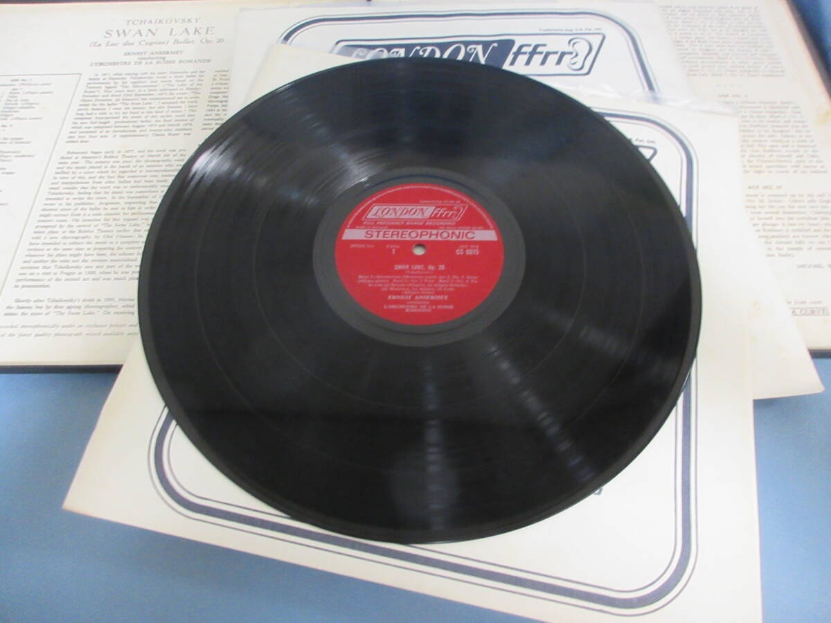  【UK LONDON ffrr STEREOPHONIC直輸入盤SMALL2LP BOX】 チャイコフスキー/白鳥の湖 アンセルメ指揮スイス・ロマンド管 [1959年] 【10】_画像5