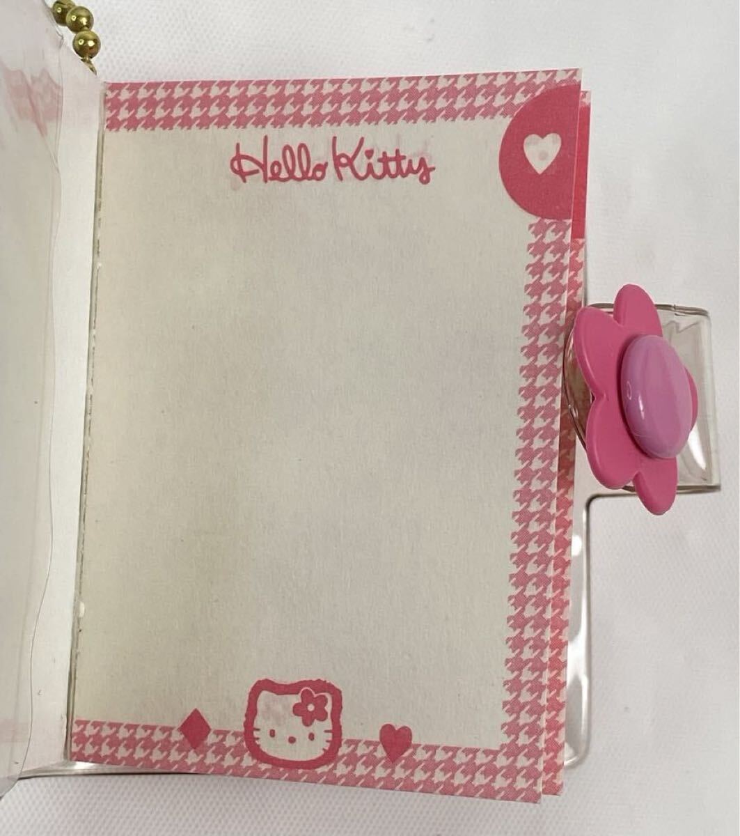 M 中古品/未使用】HELLO KITTY ハローキティ アドレス帳/ミニブックメモ/フォトアルバム×2個(gè) 送料無(wú)料 キティ サイン帳 カオハナ 1997年