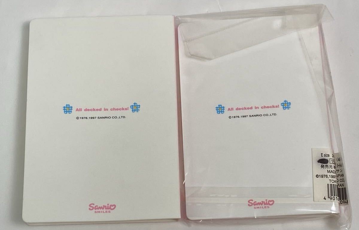 M 中古品/未使用】HELLO KITTY ハローキティ アドレス帳/ミニブックメモ/フォトアルバム×2個(gè) 送料無(wú)料 キティ サイン帳 カオハナ 1997年