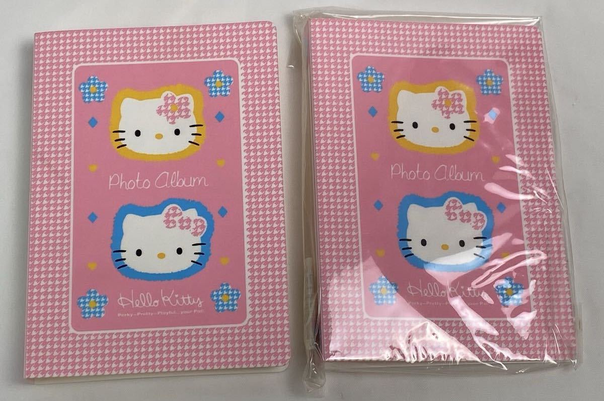 M 中古品/未使用】HELLO KITTY ハローキティ アドレス帳/ミニブックメモ/フォトアルバム×2個(gè) 送料無(wú)料 キティ サイン帳 カオハナ 1997年