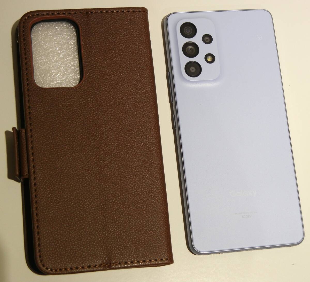 Galaxy A53 5G(SCG15) SIM Free AU版 極美品 ケース付