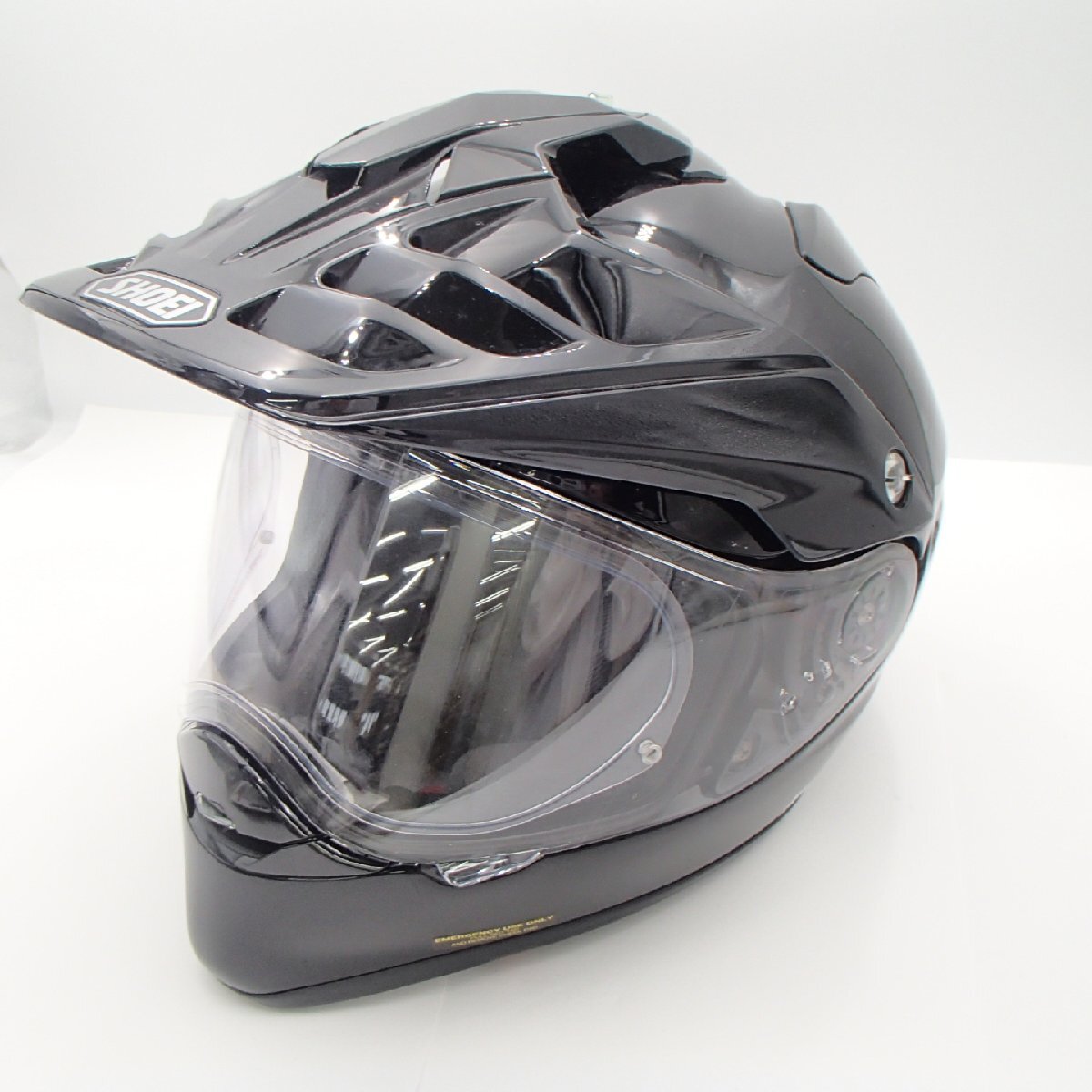 ◎ヘルメット SHOEI　HORNET　SHOEI ショーエイ HORNET ADV ホーネット/ Lサイズ ブラック 59cm/バイク HORNET ADY◎YY