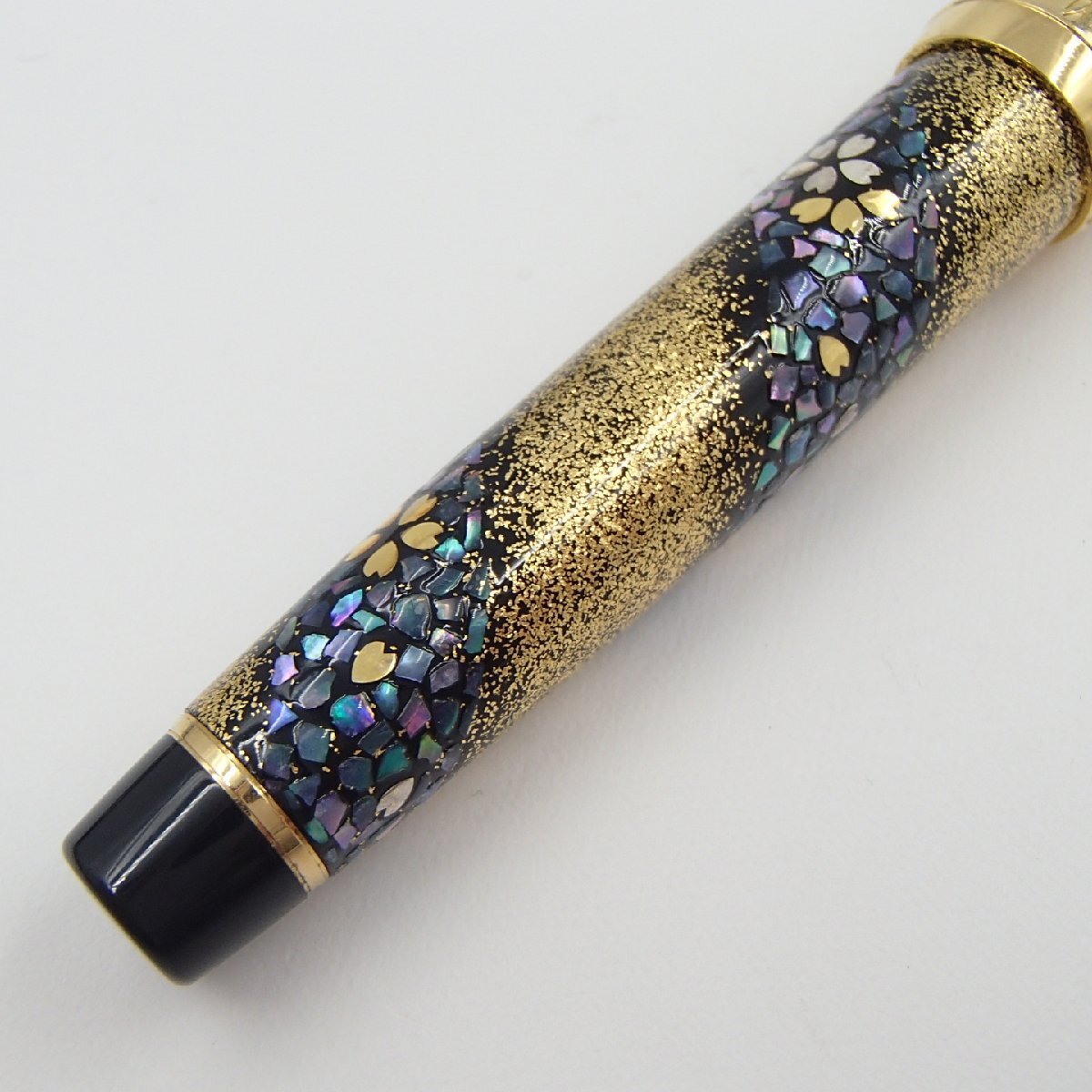 ◎SAILOR セーラー 高級(jí)萬年筆 內(nèi)閣総理大臣 特別慰労品 金蒔絵 螺鈿 21K 美品 希少品　筆記未確認(rèn)◎YY