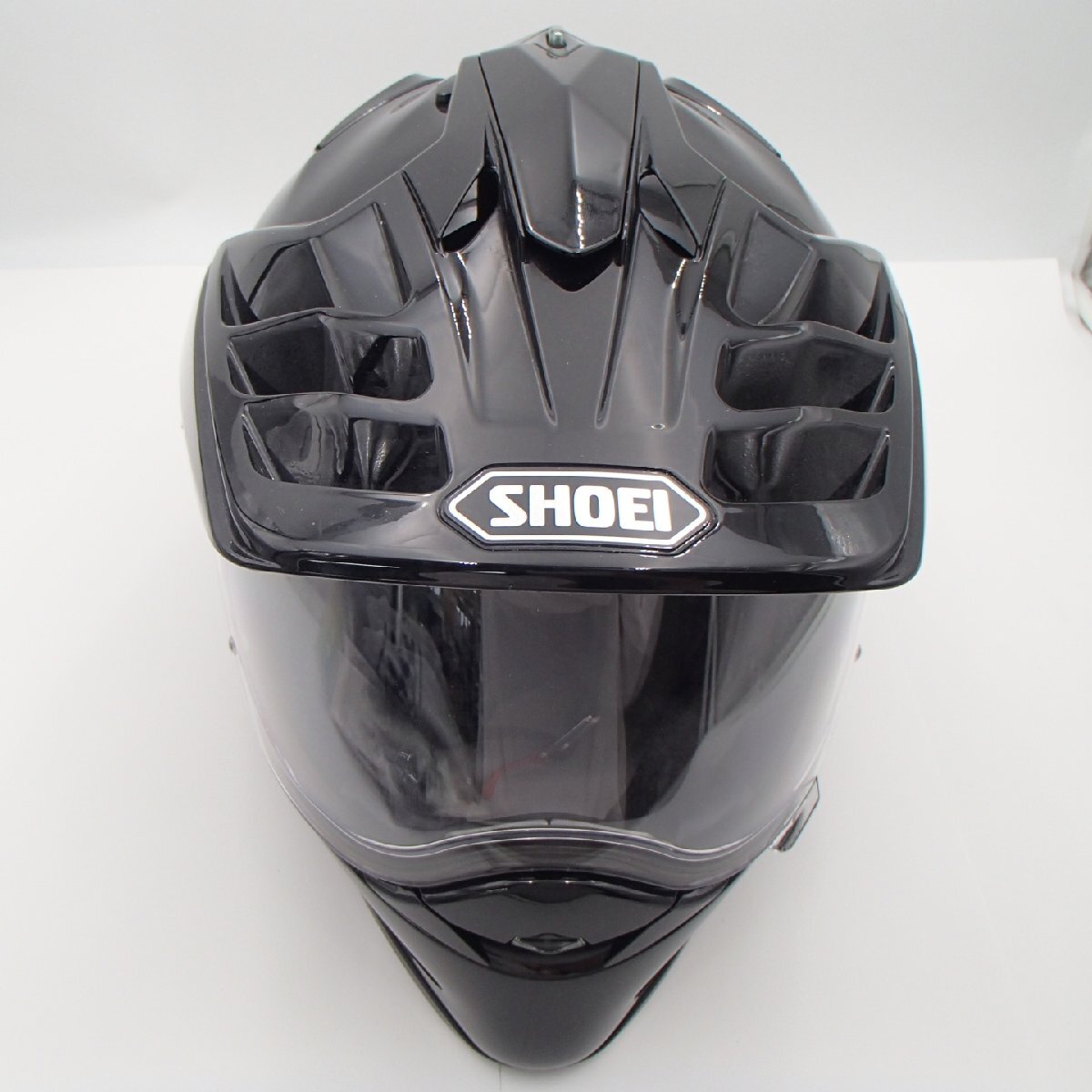 ◎ヘルメット SHOEI　HORNET　SHOEI ショーエイ HORNET ADV ホーネット/ Lサイズ ブラック 59cm/バイク HORNET ADY◎YY