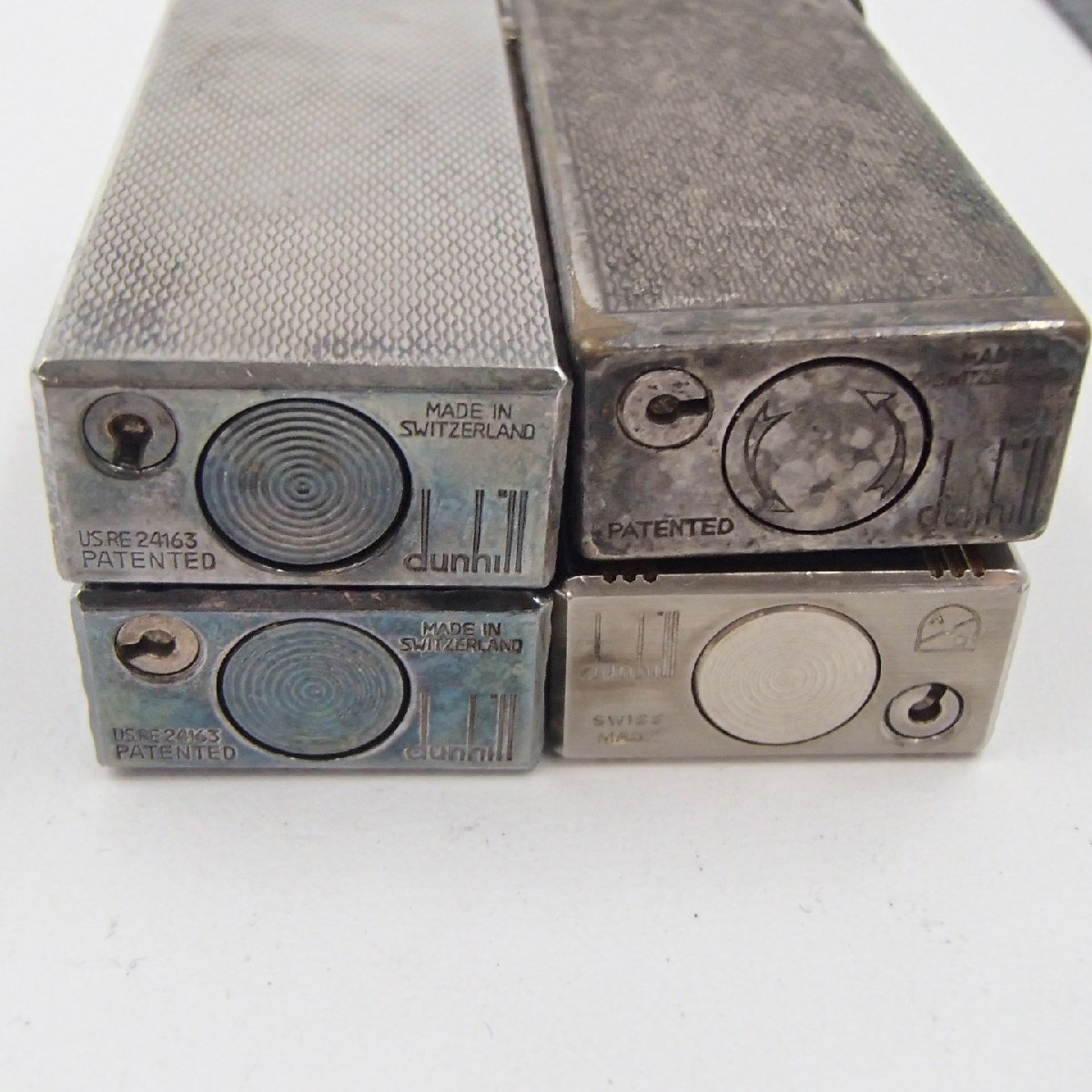◎Dunhill dunhill ライター まとめ/ ダンヒル ガスライター 喫煙具 著火未確認 箱◎SF
