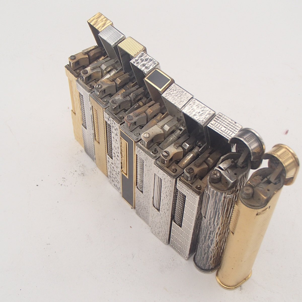 ★Dunhill dunhill ダンヒル ライター まとめ 10點(diǎn)/ ガスライター 喫煙具 著火未確認(rèn) 箱★YN