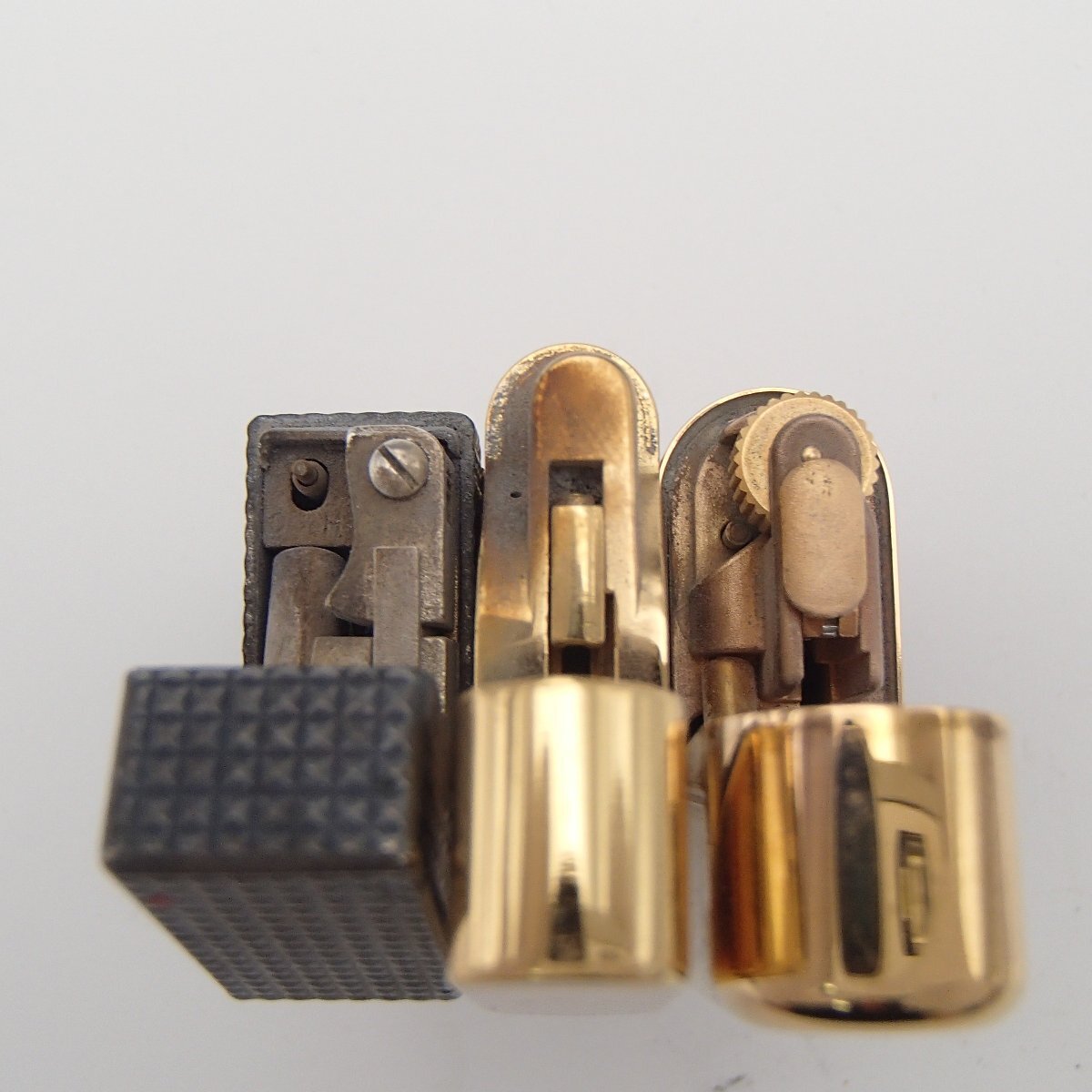 ★ブランドライター まとめ 3點 /カルティエ　ダンヒル　ジバンシー/ ガスライター 喫煙具 著火未確認(rèn)★MM