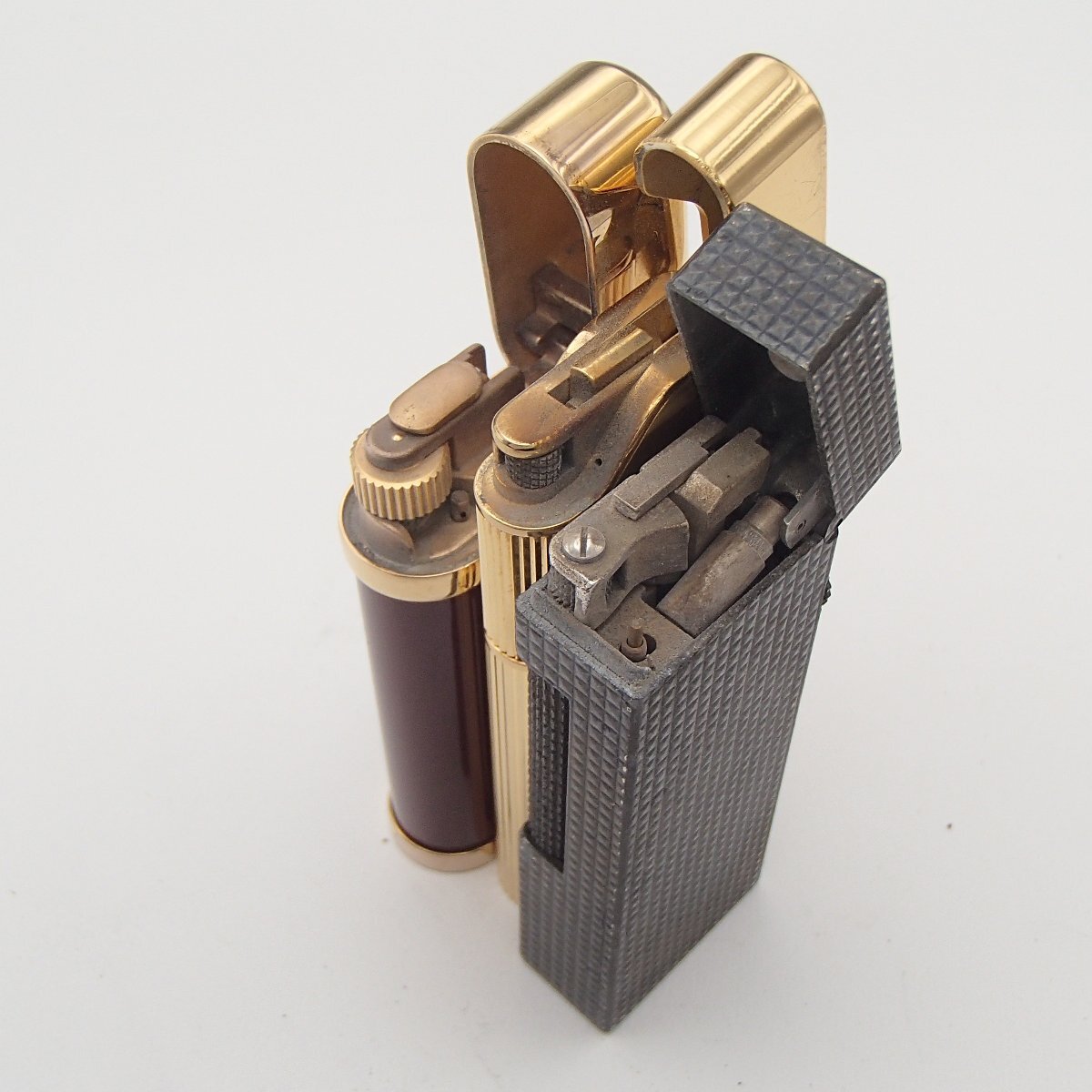 ★ブランドライター まとめ 3點 /カルティエ　ダンヒル　ジバンシー/ ガスライター 喫煙具 著火未確認(rèn)★MM