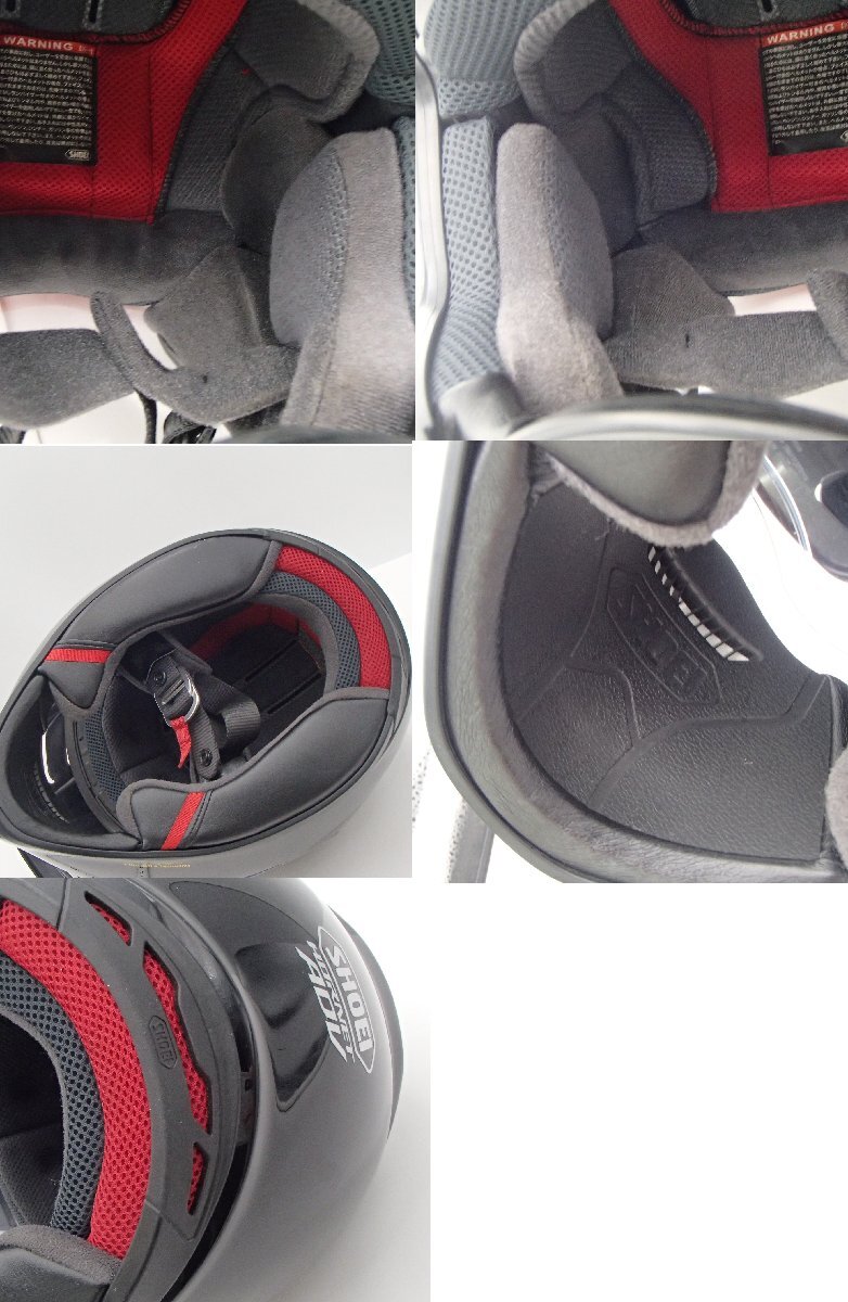 ◎ヘルメット SHOEI　HORNET　SHOEI ショーエイ HORNET ADV ホーネット/ Lサイズ ブラック 59cm/バイク HORNET ADY◎YY