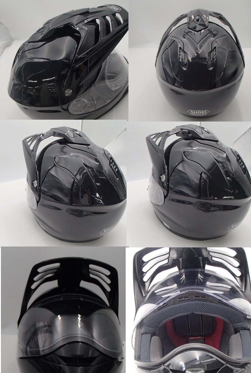 ◎ヘルメット SHOEI　HORNET　SHOEI ショーエイ HORNET ADV ホーネット/ Lサイズ ブラック 59cm/バイク HORNET ADY◎YY
