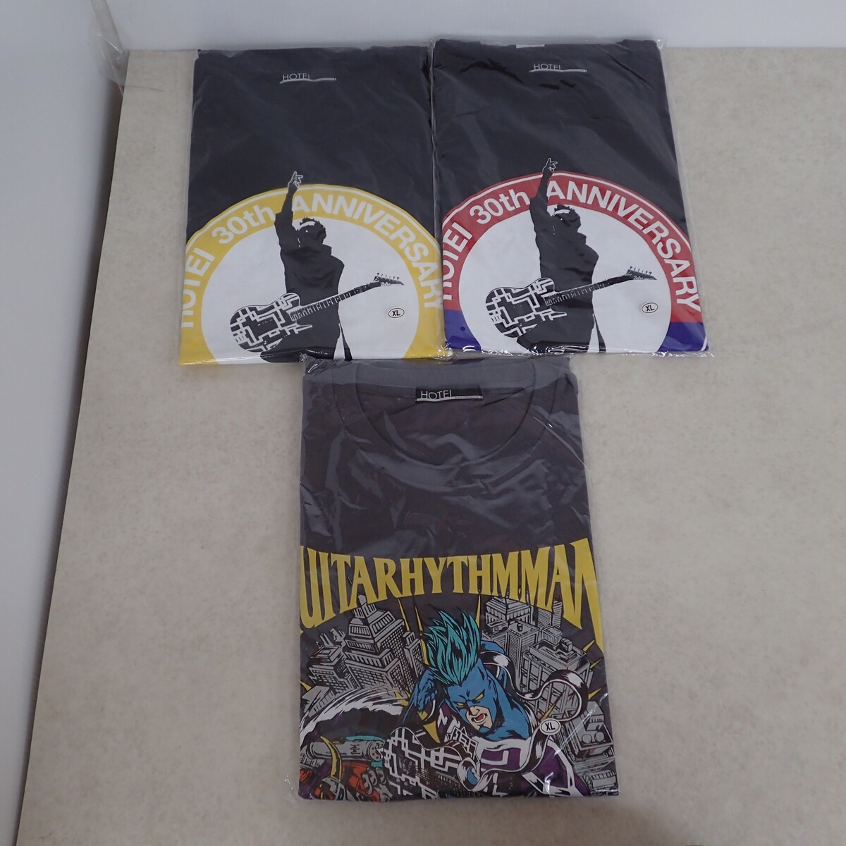 未開封 布袋寅泰 Tシャツ 30th Anniversary XLサイズ まとめて3點(diǎn)セット 【IO