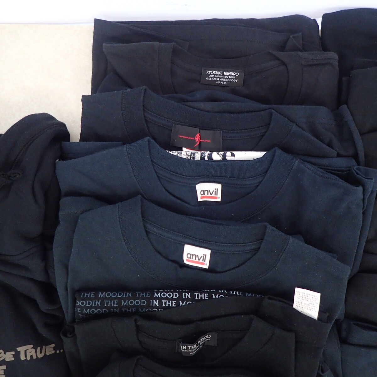 氷室京介 サイズM/L/XL Tシャツ/パーカー In the Mood/Tour 2007/20th anniversary Tour 2008 等 まとめてセット【IN