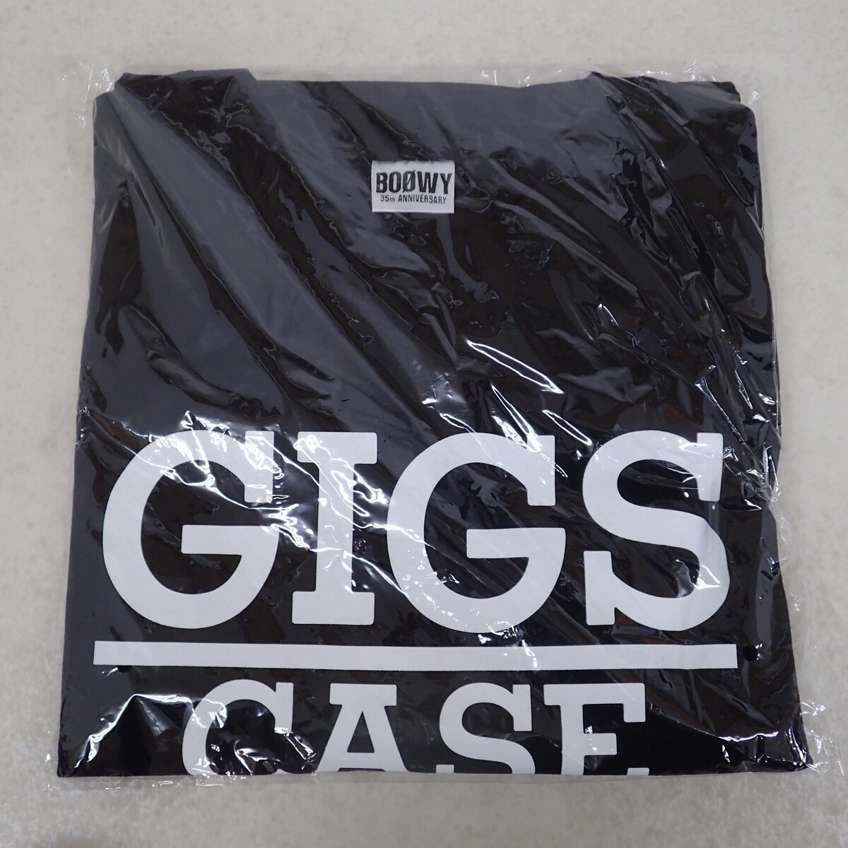 未開封 BOOWY Tシャツ GIGS CASE 【IO
