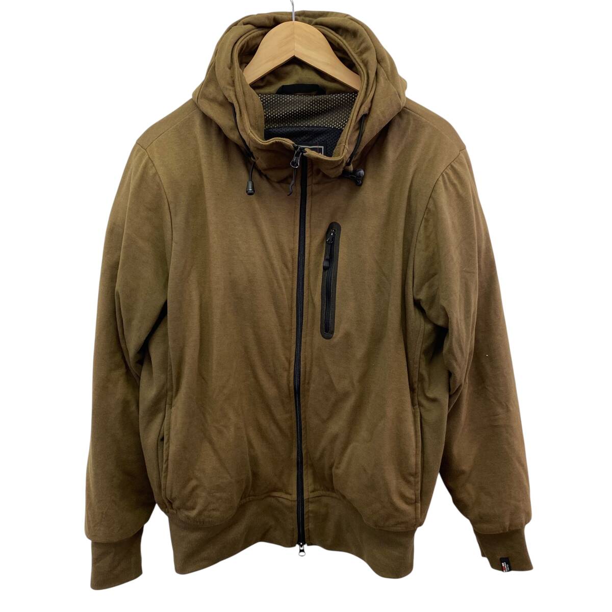 【即決】 KOMINE コミネ JK-604 プロテクトKVパーカー XLサイズ カーキ系 22420-100_画像1