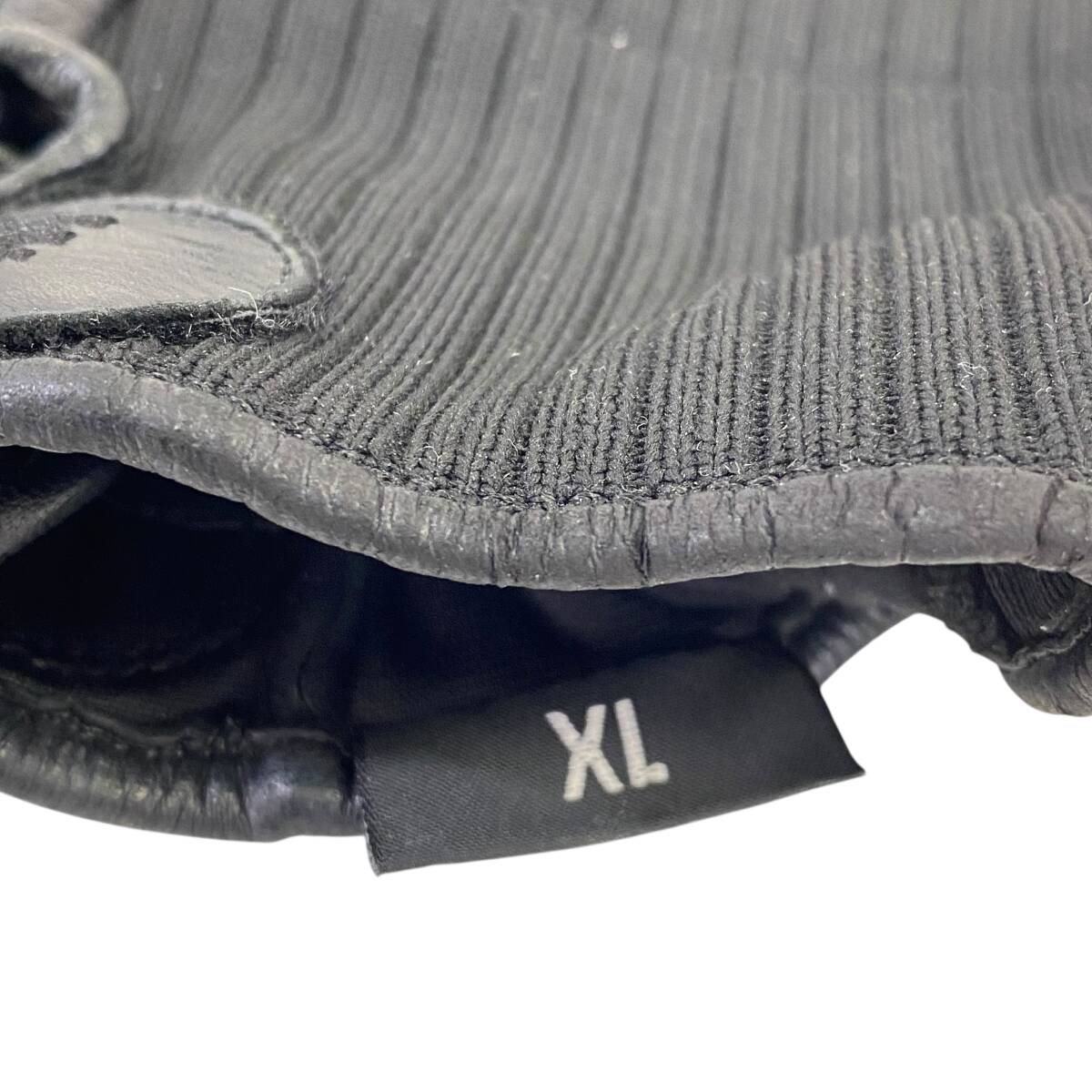 【即決】 POWERAGE　パワーエイジ リブメッシュグローブ PG-24151 黒系 ブラック系 XLサイズ 22142-60_画像3