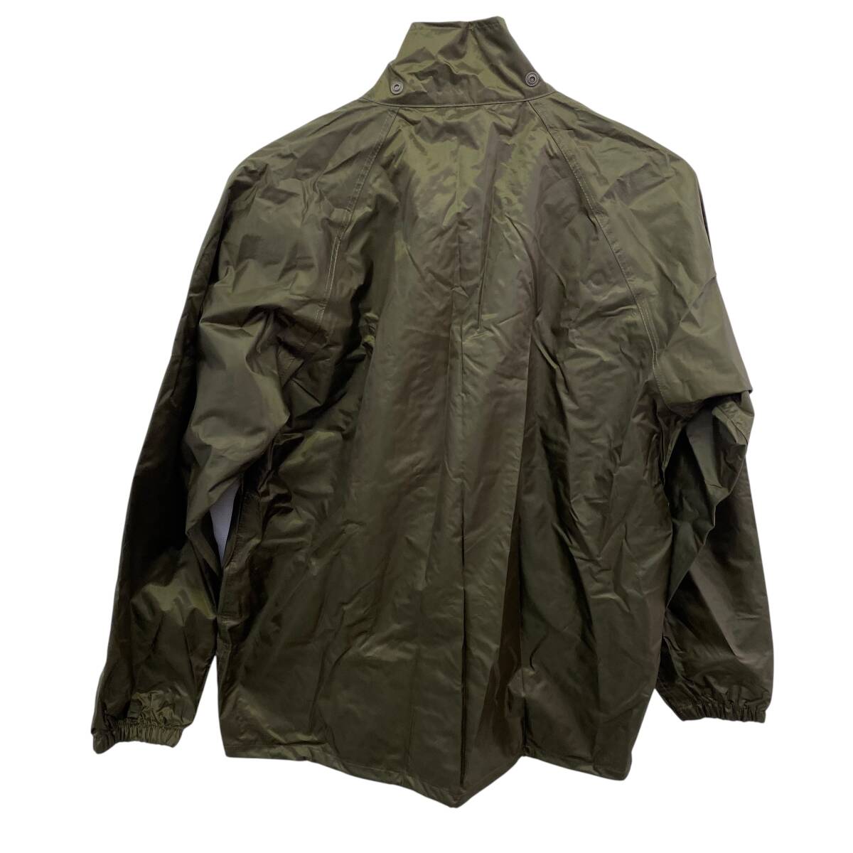 【未使用品】 Makku　アジャストマック　レインスーツ　レインウェア　上下セット　Lサイズ　カーキ系　AS-5100 23055-60_画像2