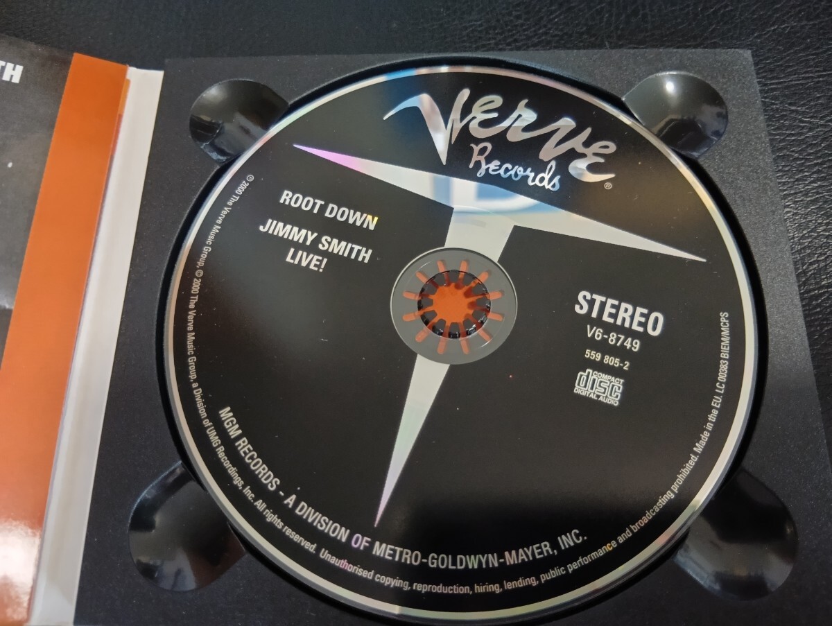 中古CD■JIMMY SMITH LIVE! ROOT DOWN 輸入盤 ジミー・スミス 美品_画像2