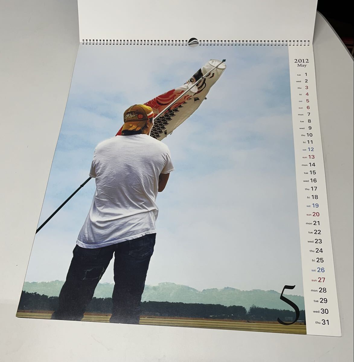 長渕剛 ポスター カレンダー2012年 12枚綴り_画像4