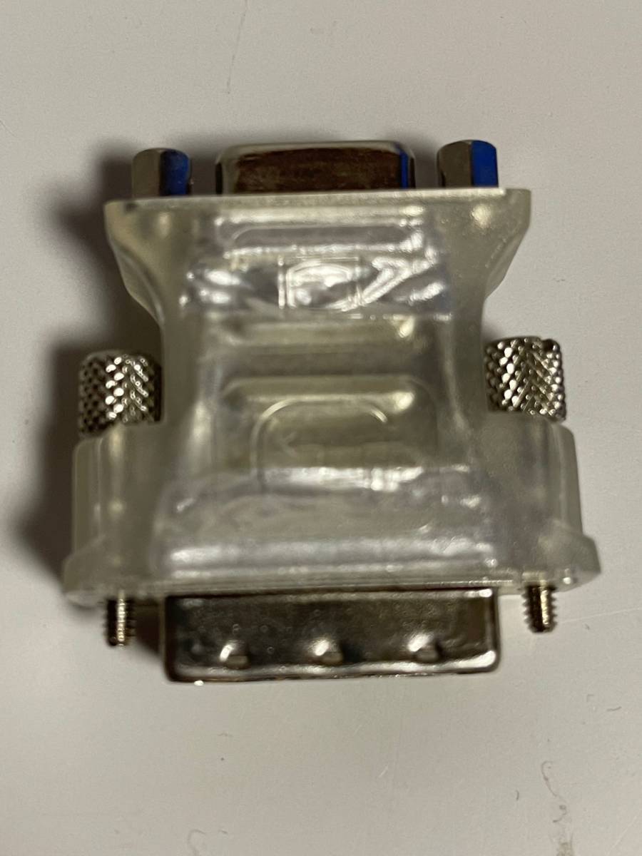 送料無料 未使用品DVI-I(Integrated, デジタルおよびアナログ兼用）⇔ VGA(D-SUB)変換アダプター12個セット_画像4