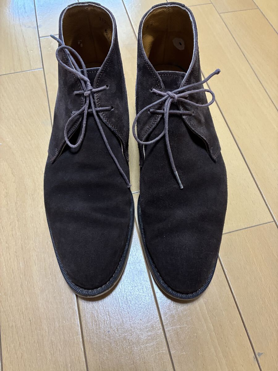 ユナイテッドアローズ 25cm チャッカブーツ ★オールデン チャーチ リーガル クロケット&ジョーンズ クラークス alden シューズ 靴 sanders_画像4