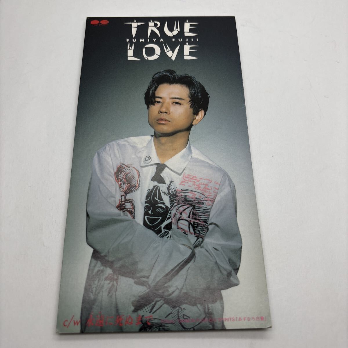 美盤 CD 8㎝ TRUE LOVE/藤井フミヤ_画像1