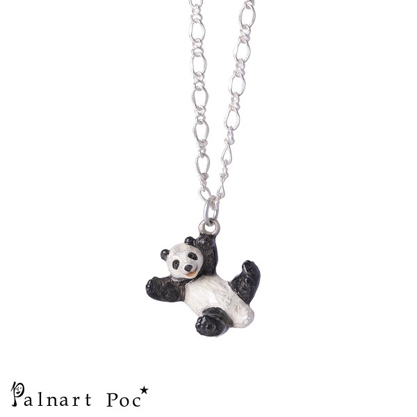 パルナートポック 送料無料 でんぐり返し ネックレス パンダ アクセサリー ペンダント ブラフシューペリア 雑貨 小物_画像6