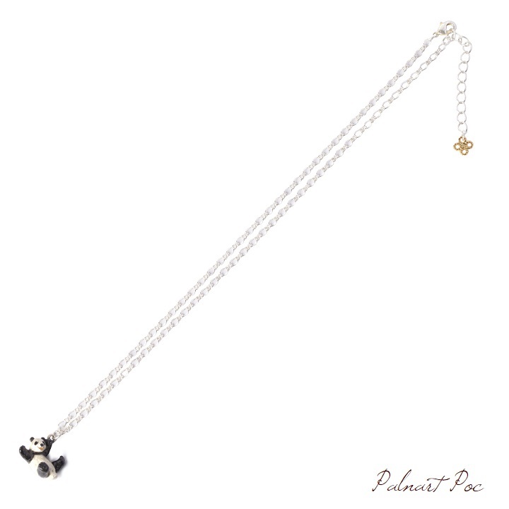 パルナートポック 送料無料 でんぐり返し ネックレス パンダ アクセサリー ペンダント ブラフシューペリア 雑貨 小物_画像8