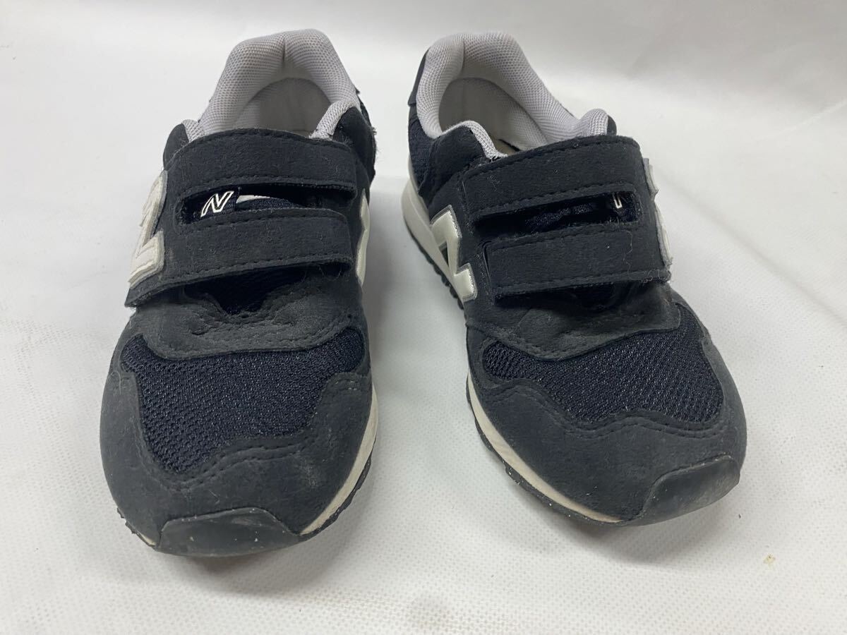 ニューバランス ジュニアサイズ 313 ベルクロ 黒  18.5cm 130825 3_画像6