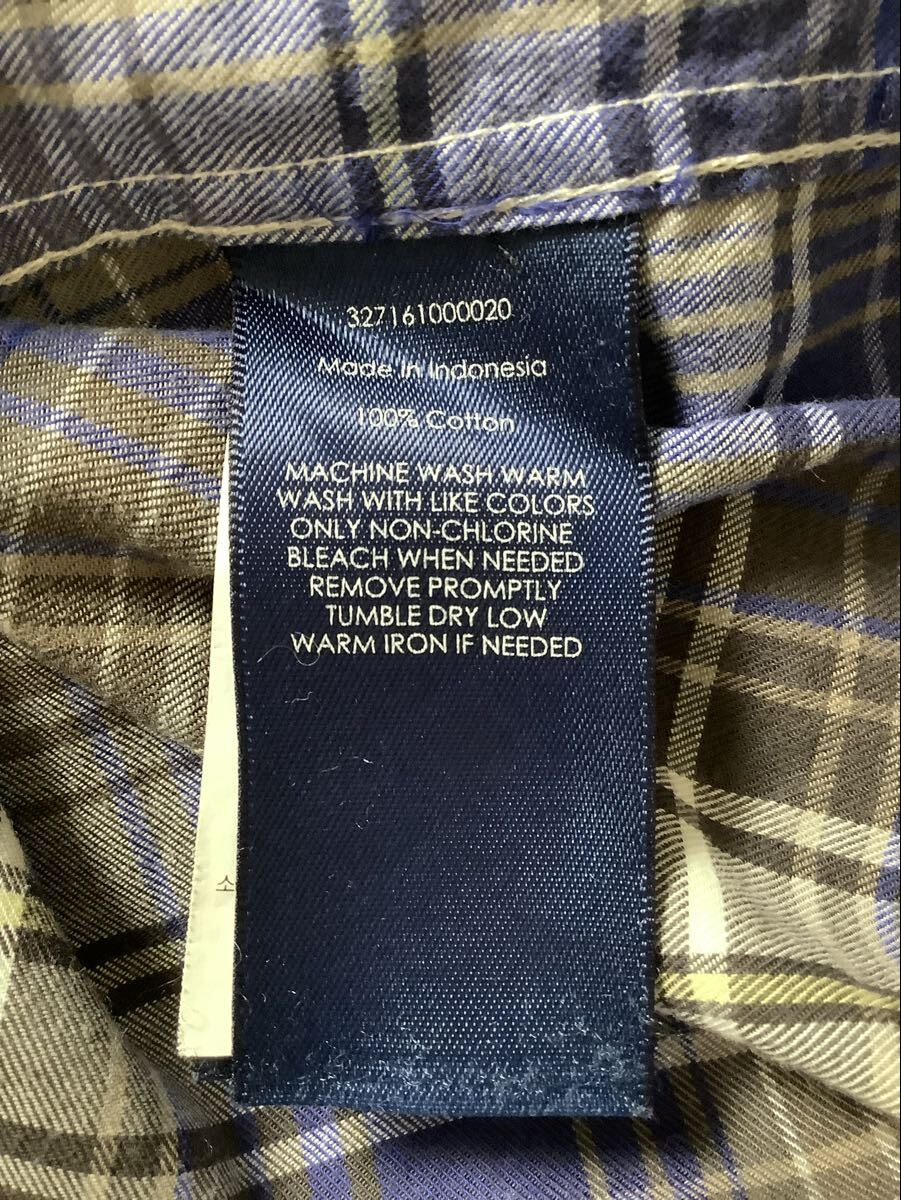 RALPH LAUREN ラルフローレン 長袖シャツ ボタンダウンシャツ ブルー ボーイズ 子供服 セレクト カジュアル _画像4