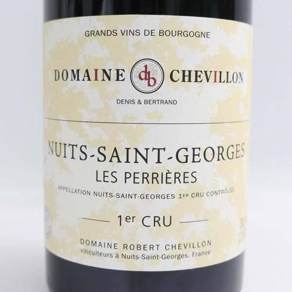 Robert Chevillon（ロベールシュヴィヨン）ニュイ サンジョルジュ プルミエ クリュ レ ペリエール 2022 13.5％ 750ml U25H310009