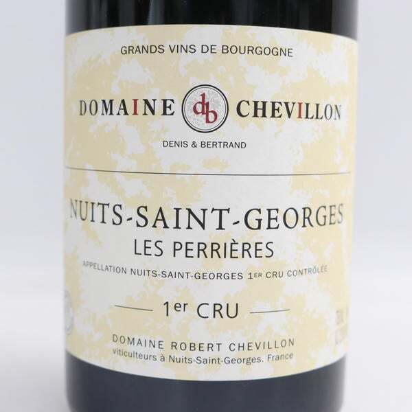 Robert Chevillon（ロベールシュヴィヨン）ニュイ サンジョルジュ プルミエ クリュ レ ペリエール 2022 13.5％ 750ml U25H310008