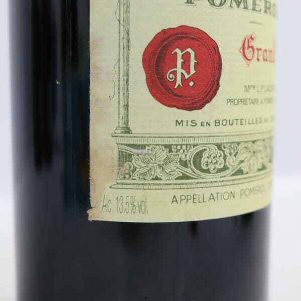 CHATEAU PETRUS（シャトー ペトリュス）1995 13.5％ 750ml ※ラベル汚れ T25G310186