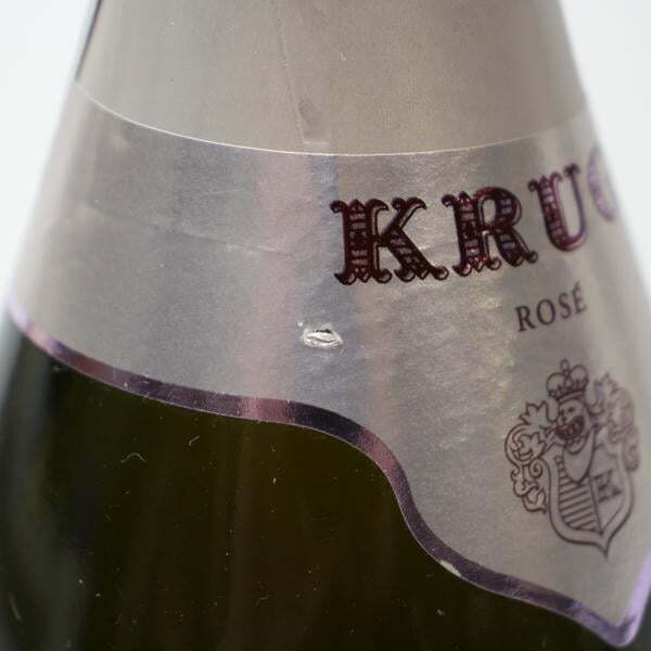 1円~KRUG（クリュッグ）ロゼ 12.5％ 750ml ※ラベルキズ G25I190019