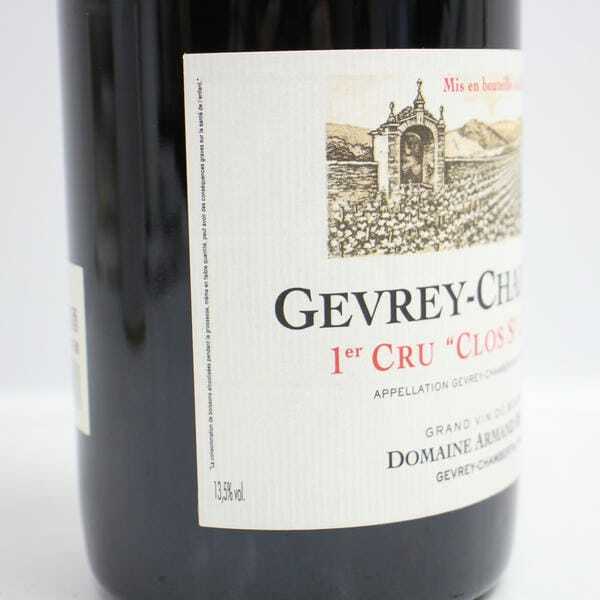 Armand Rousseau（アルマン ルソー）ジュヴレ シャンベルタン プルミエクリュ クロ サン ジャック 2017 13.5％ 750ml R25G250027