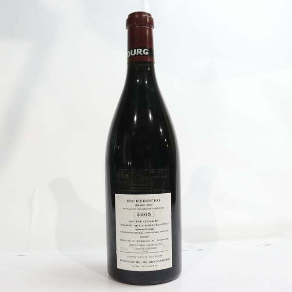 DRC RICHEBOURG（リシュブール）2005 13％ 750ml R25I230010
