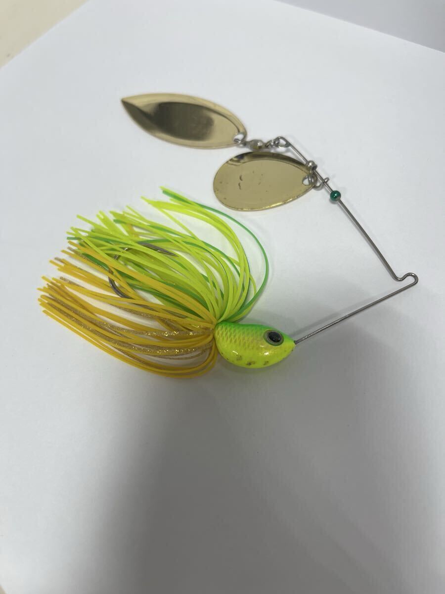 【ノリーズ】クリスタルS 1/2oz スーパースローロール 746 ブライトチャート CRYSTAL S NORIES 田辺哲男氏 スピナーベイト_画像3