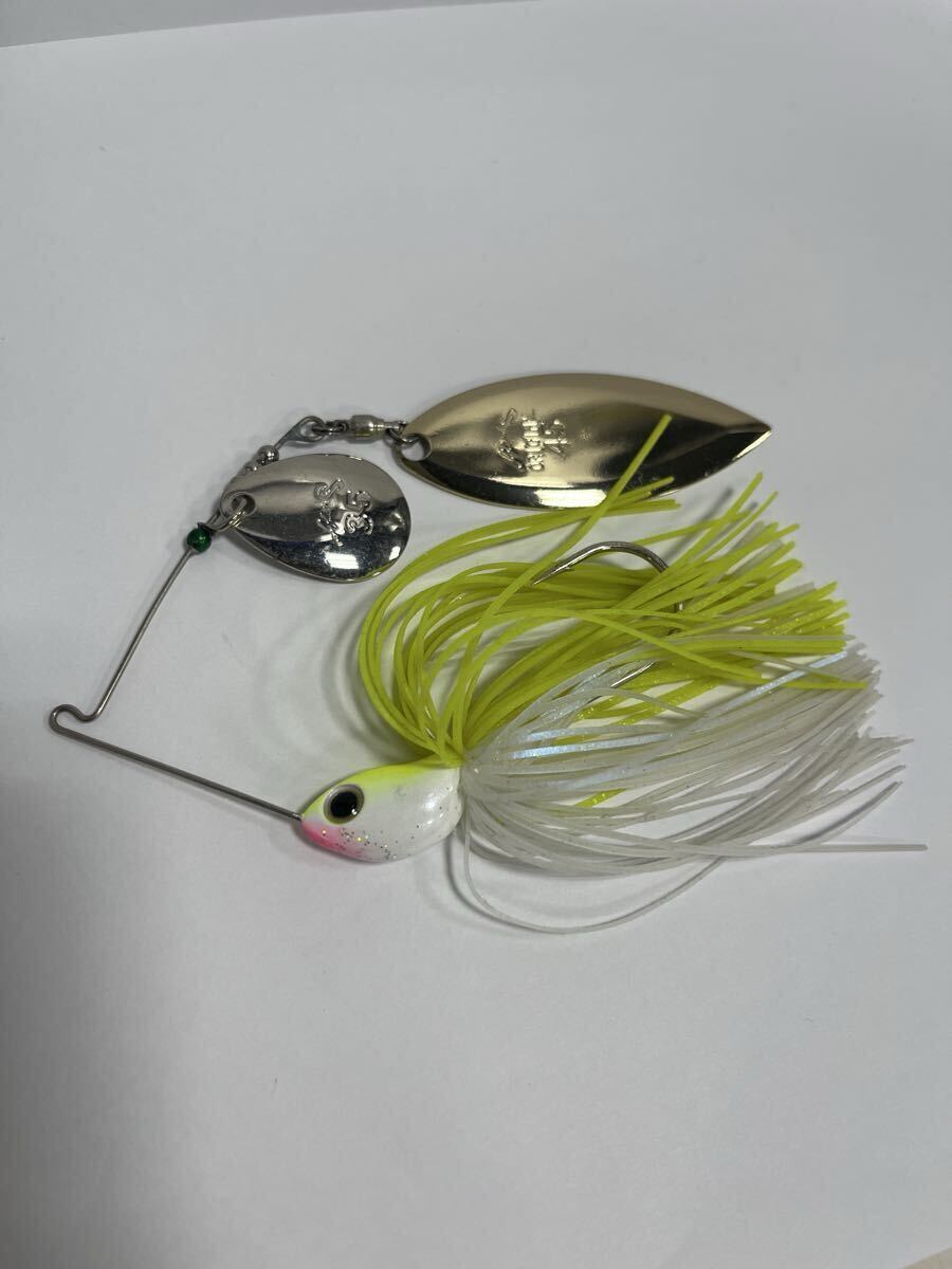 【ノリーズ】クリスタルS 1/2oz 720 ホワイトチャートクリスタル CRYSTAL S NORIES 田辺哲男氏 スピナーベイト_画像1