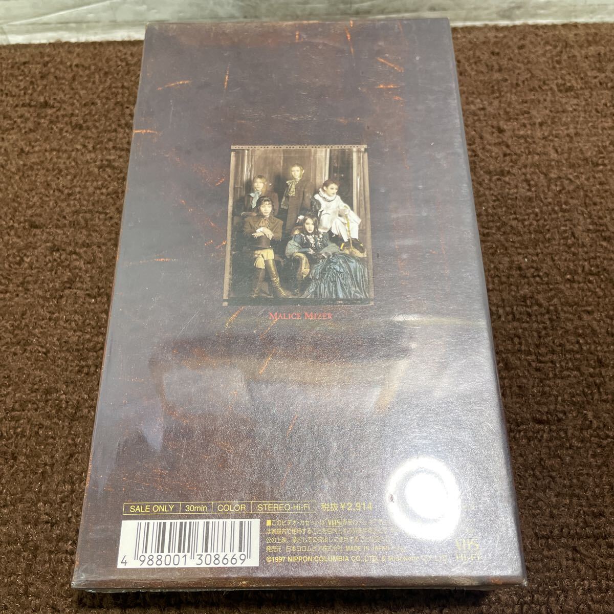 C06●MALICE MIZER ヴェルエール 空白の瞬間に中で VHS ビデオテープ フランスロケ 初回限定スペシャルケース仕様 マリスミゼル 250924_画像3