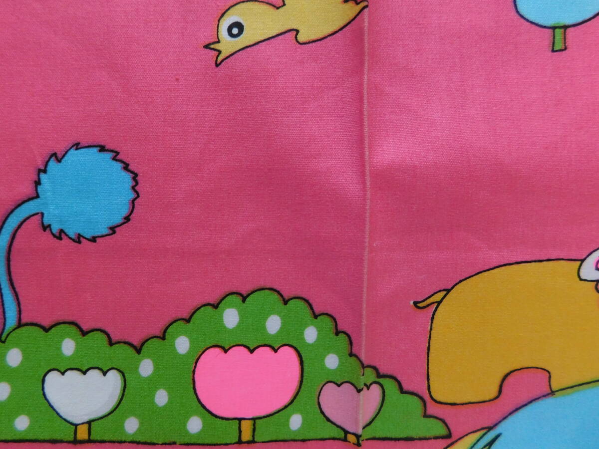 レトロ生地★かわいい動物１_画像3