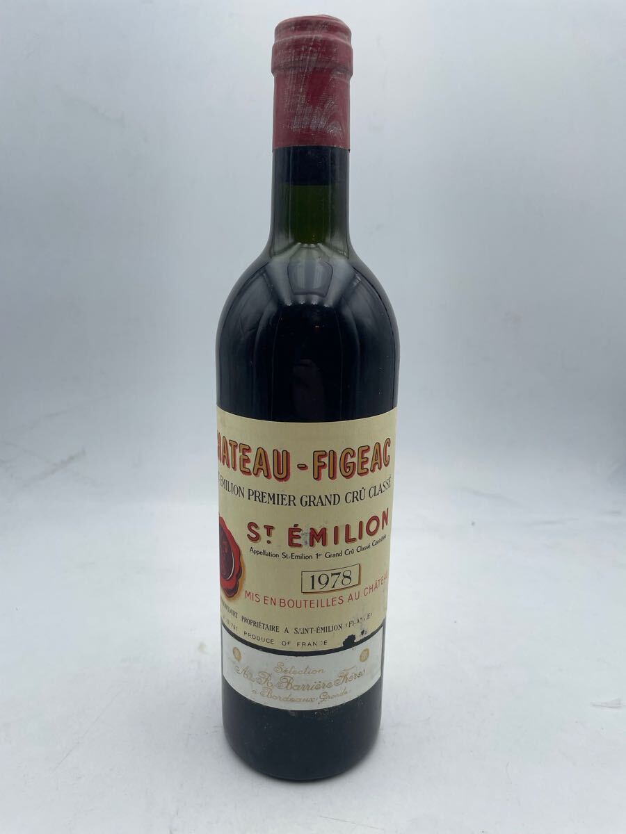 Chateau Figeac 1978 / シャトー フィジャック 1978 