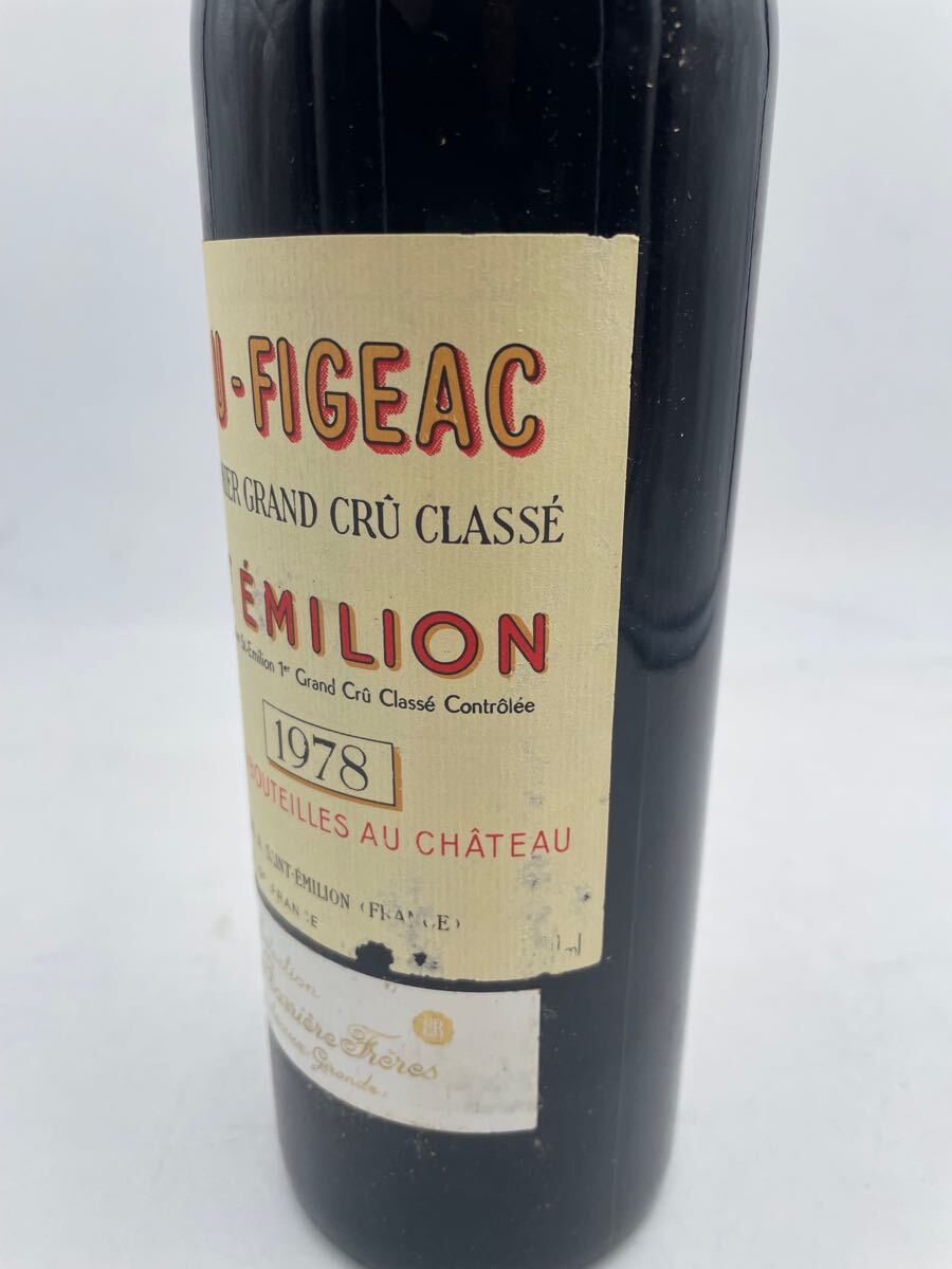 Chateau Figeac 1978 / シャトー フィジャック 1978 