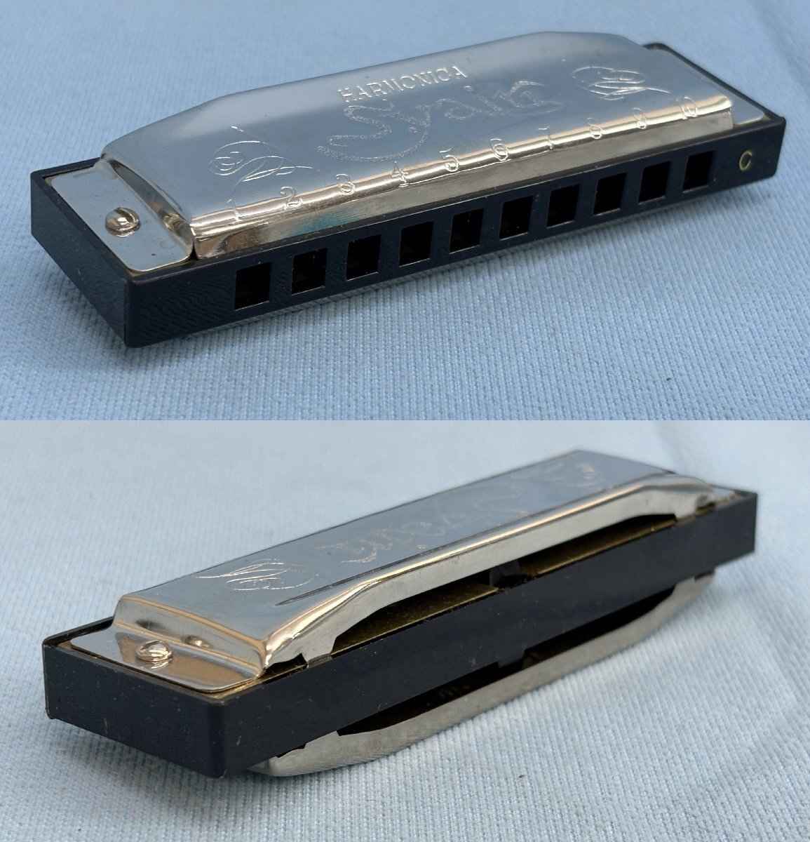 ◆AP ハーモニカ S.Yairi Sヤイリ ハーモニカ Key+C その他3点オマケ 現状渡し_画像5