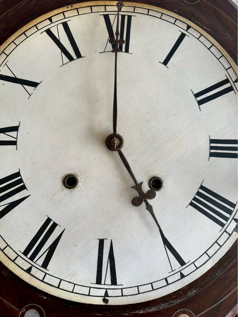 8-110-L 古時計 掛時計 振り子時計 アンティーク