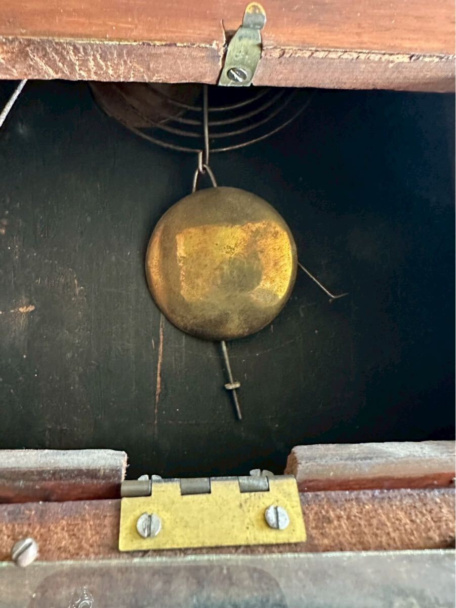 8-110-L 古時計 掛時計 振り子時計 アンティーク