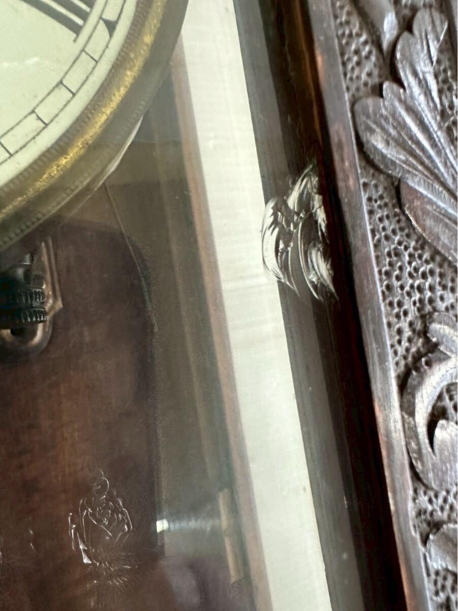 8-110-I UNGHANS J 古時(shí)計(jì) 振り子時(shí)計(jì)