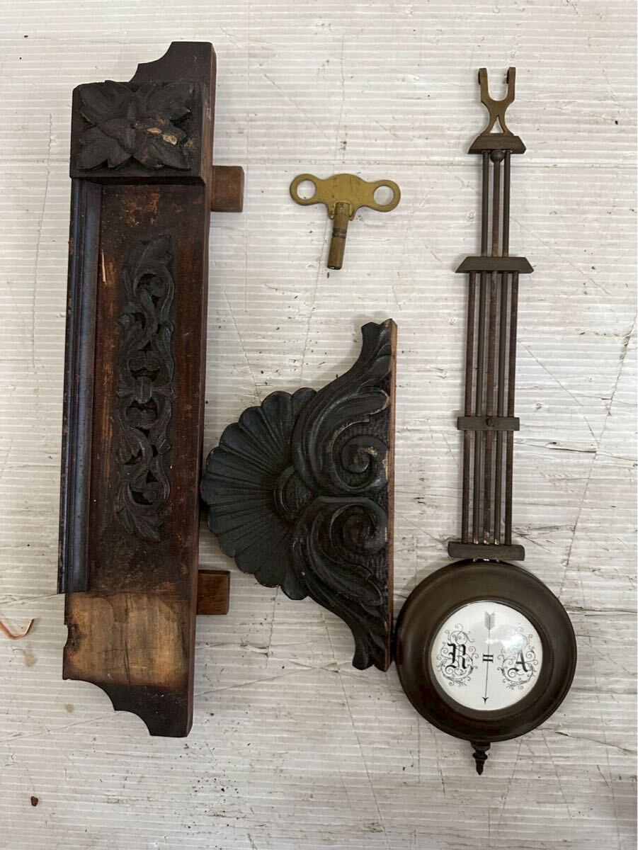 8-110-I UNGHANS J 古時(shí)計(jì) 振り子時(shí)計(jì)