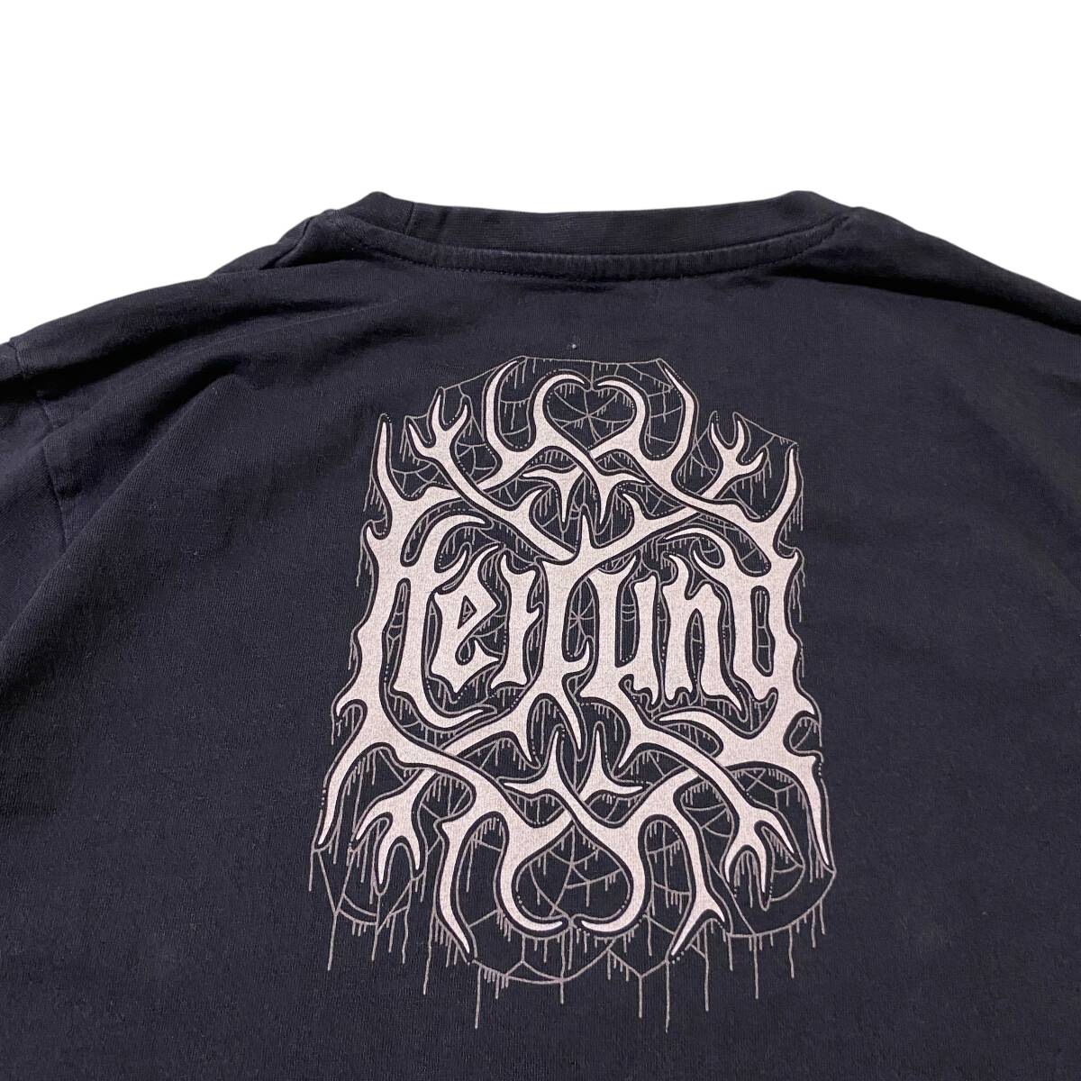 アメリカ古着 Heilung Merch 半袖 Tシャツ バンド バンT US古着 Mサイズ コットン 【I2246】_画像5